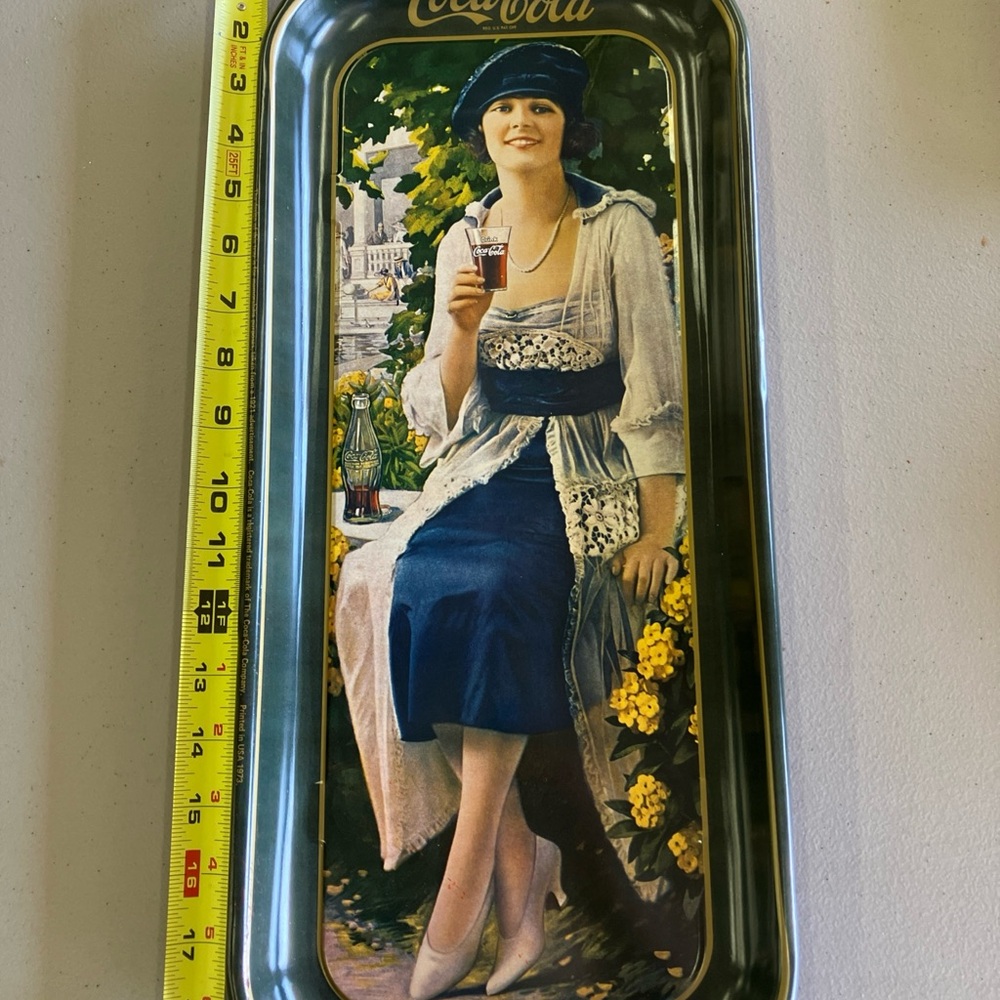 Vintage Coca Cola Decorative Tray